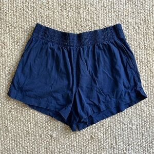 Blue cotton shorts Everlane size M